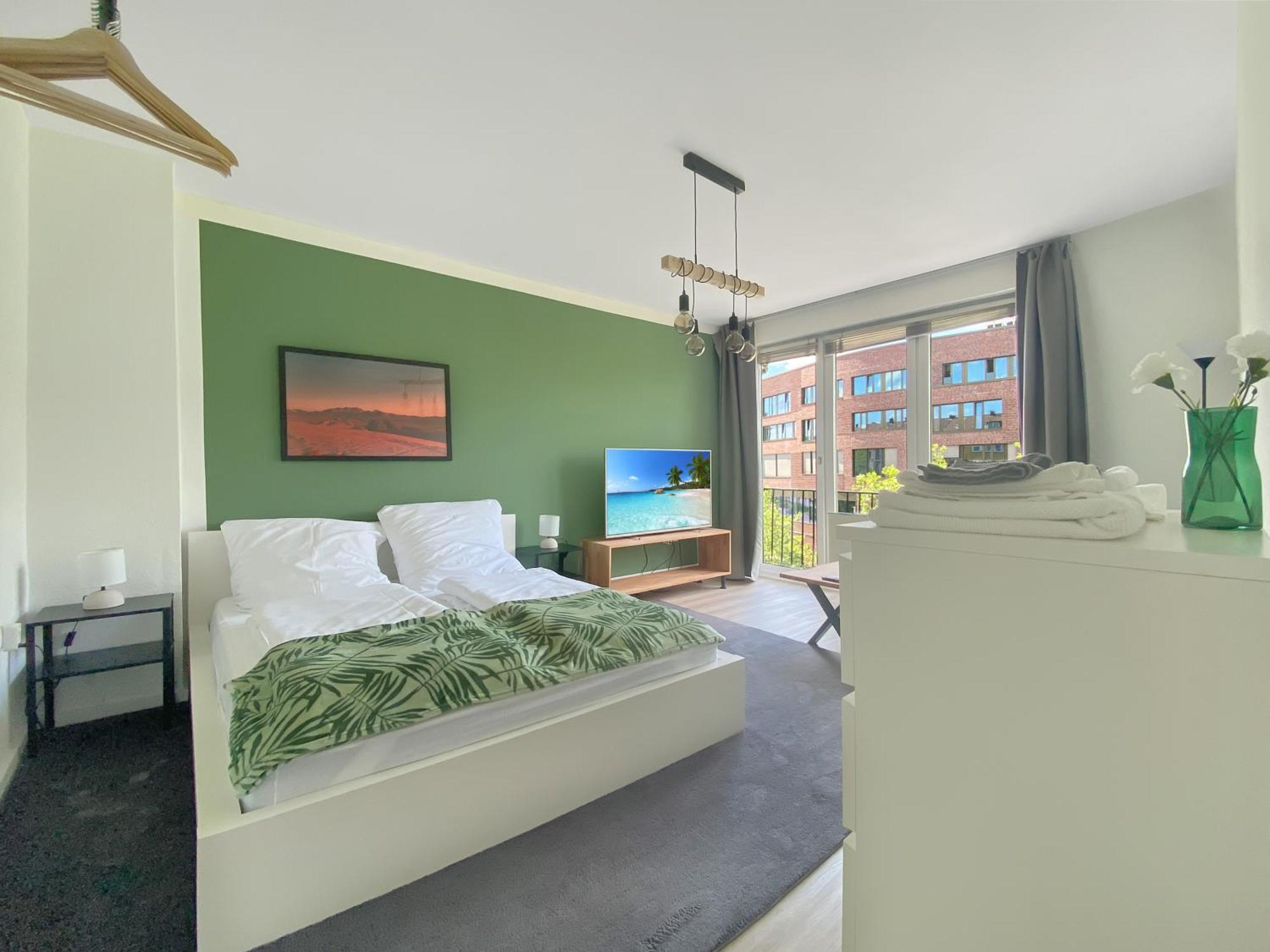 Apartment In Der Mit Zwei Balkonen *