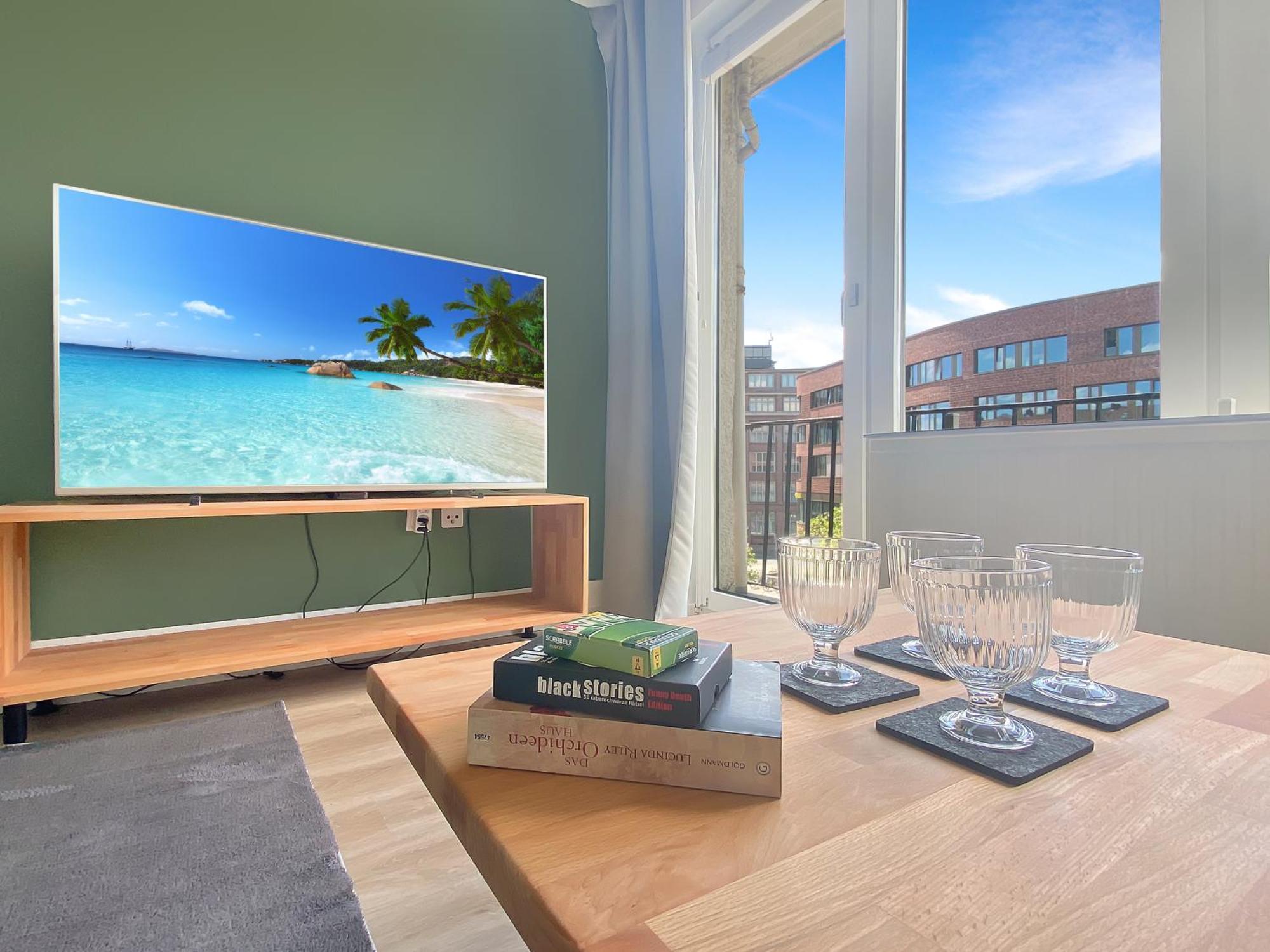Apartment In Der Mit Zwei Balkonen